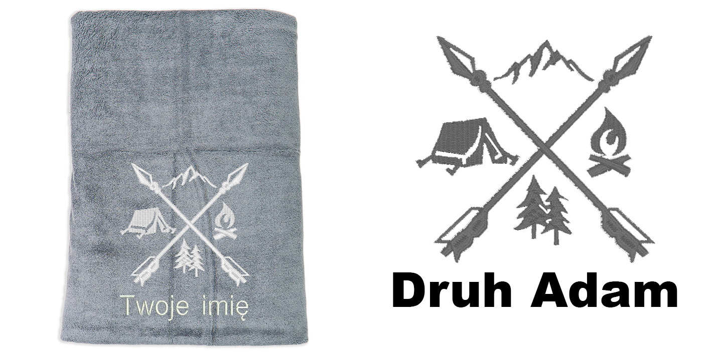 ręcznik szybkoschnący z mikrofibry dla harcerza